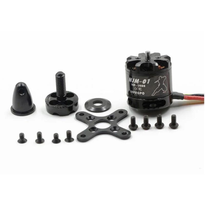 Модель RC 2212 бесщеточный двигатель 1400KV s с винтами M3 6 мм для GEMFAN пропеллер APC FPV Drone