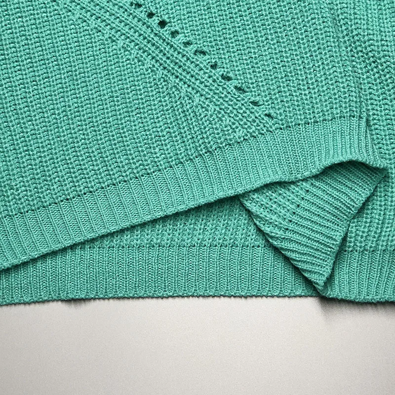 

Casual Basic Autumn Women Pullovers Solid Long Sleeve Knitted Sweaters Fashion 2019 Loose Femme Harajuku Sweater
