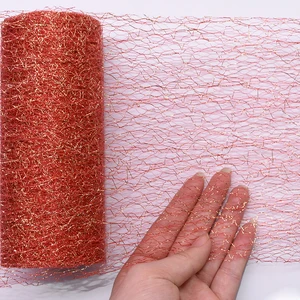 10 ярдов 15 см золото серебро органза тюль рулон катушки ткань лента DIY ремесло юбка-пачка стул створки детский душ Свадебная вечеринка Декор