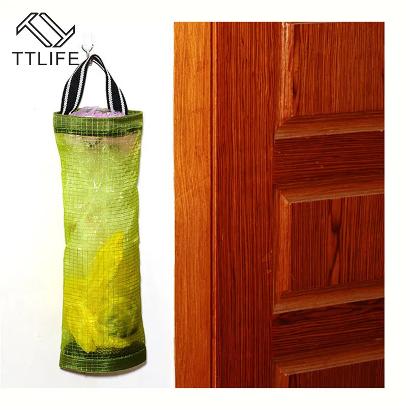 Настенный кухонный органайзер для мешков хранения TTLIFE пластиковый домашний