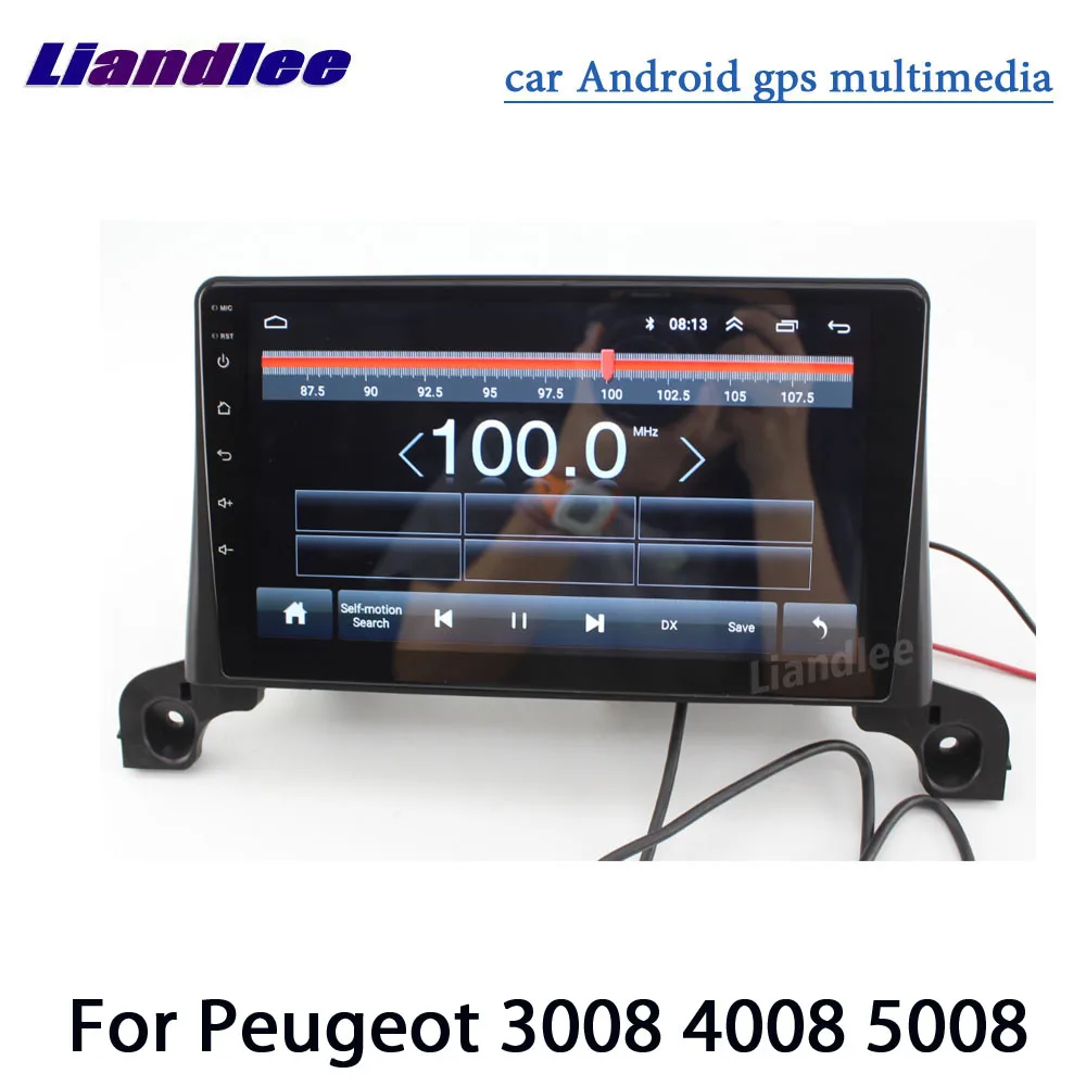 Автомагнитола 2 Din Android мультимедиа для Peugeot 3008 4008 5008 2016 2020 стерео аудиоплеер Carplay