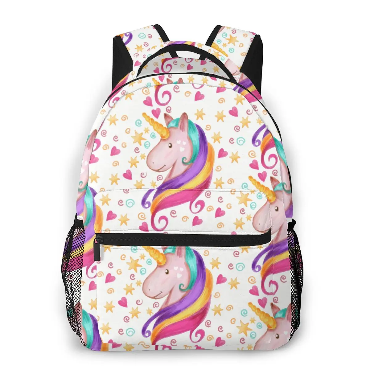 

Fashion Women Backpack School Bags For Teenagers Girls Unicorn Student Backpack