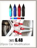Car Modification 20PCS Stainless Steel Lug Nuts M12x1.25 M12x1.5 M14x1.5 M14x2 Wheel Nuts Bolts For chevrolet Subaru Hyundai
