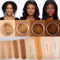 makeup loose setting powder matte mineral oil control long lasting face concealer finishing bronzer contour for black dark skin