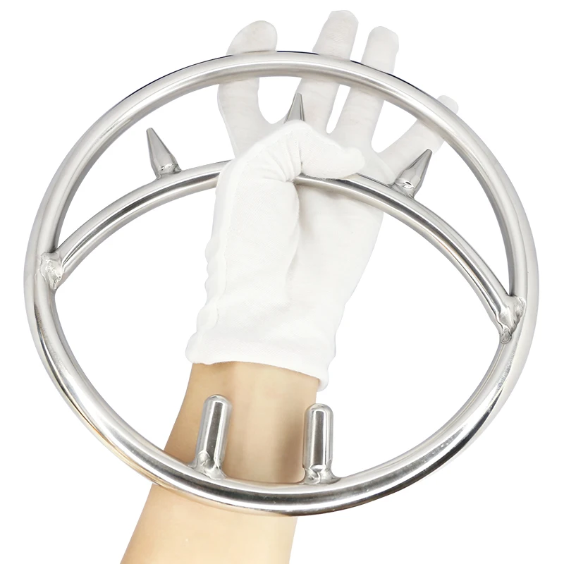 Японское кольцо шибари из нержавеющей стали шипы подвеска бандаж аксессуары