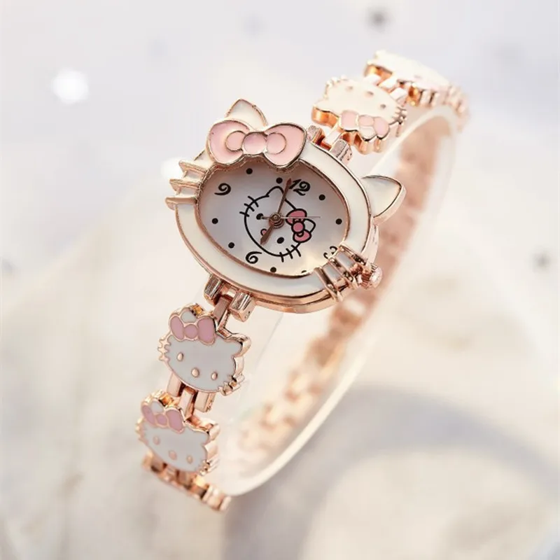 Новинка 2019 детские часы reloj для девочек с милым мультяшным браслетом