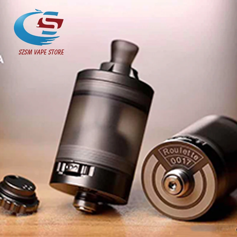 Обслуживаемый бак для вейпа в рулетке MTL / DL RTA атомайзер с регулируемым потоком
