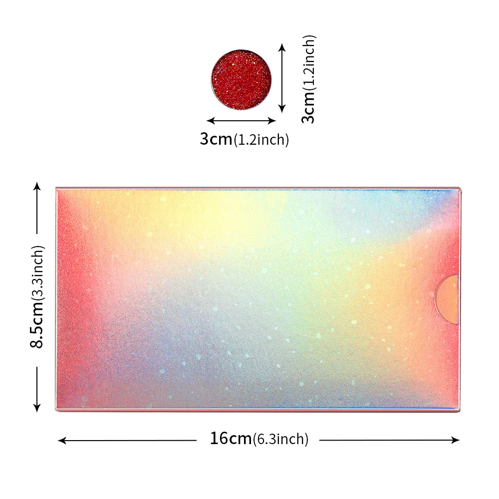 OEM Лучшая палитра нейтральных золотых блестящих теней для век Блестящие Блестки