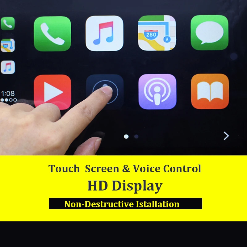 

Carlinkit Carplay A3 Wireless for Apple Carplay Adaptador Android Auto Dongle Car Play Iphone USB CAR WIFI Bluetoot Mirror Link