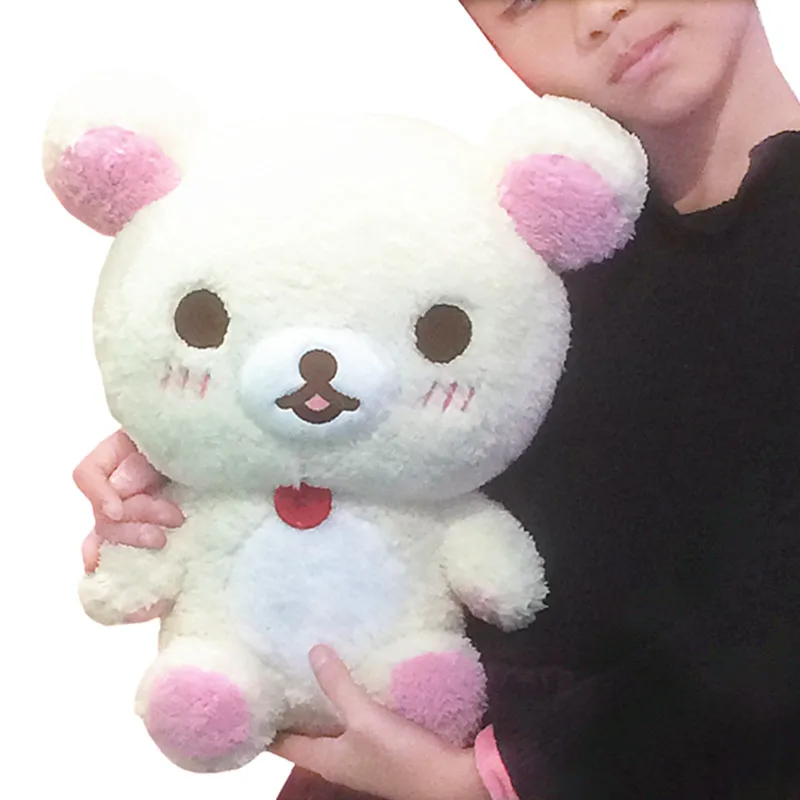 Милая Kawaii Rilakkuma плюшевая игрушка медведь Korilakkuma мягкие игрушки животные 35 см