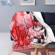 Disney Mickey Blanket Cover Sofas Cartoon Plush Blankets for Kids Adult Winter blankets Bedspread on the bed Children boy Gift (3)