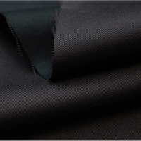 155cmx50cm pure color good draping polyester cotton blend twill cloth yarn dye garment fabric for trousers and suit