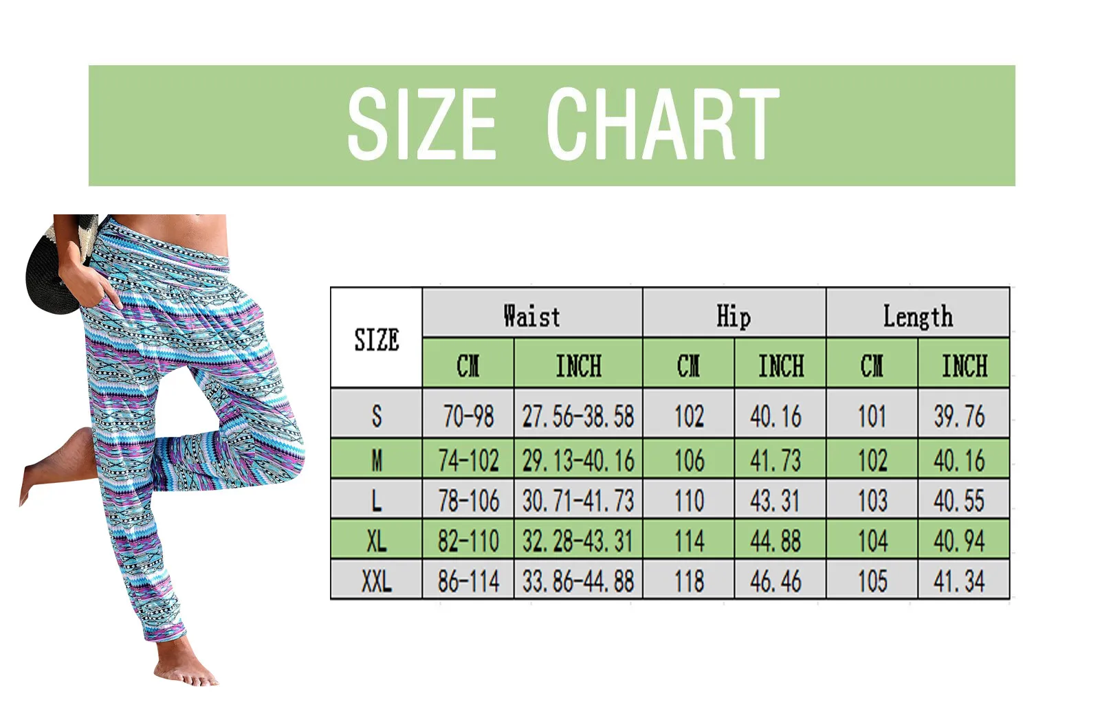 

40# Summer Pants 2021 Boho Beach Holiday Trousers Women Casual Plus Size Digital Print Elastic Waist Loose Pants