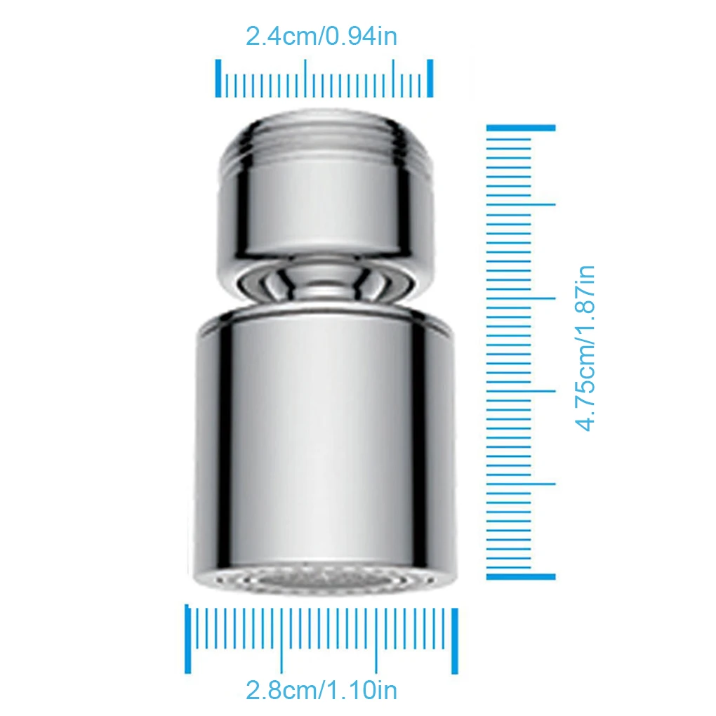 

Kitchen Sink Faucet Spray Head 360 Degree Aerator Swivel Tap Filter Nozzle Sprayer Water Saving Shower Head Faucet Extender