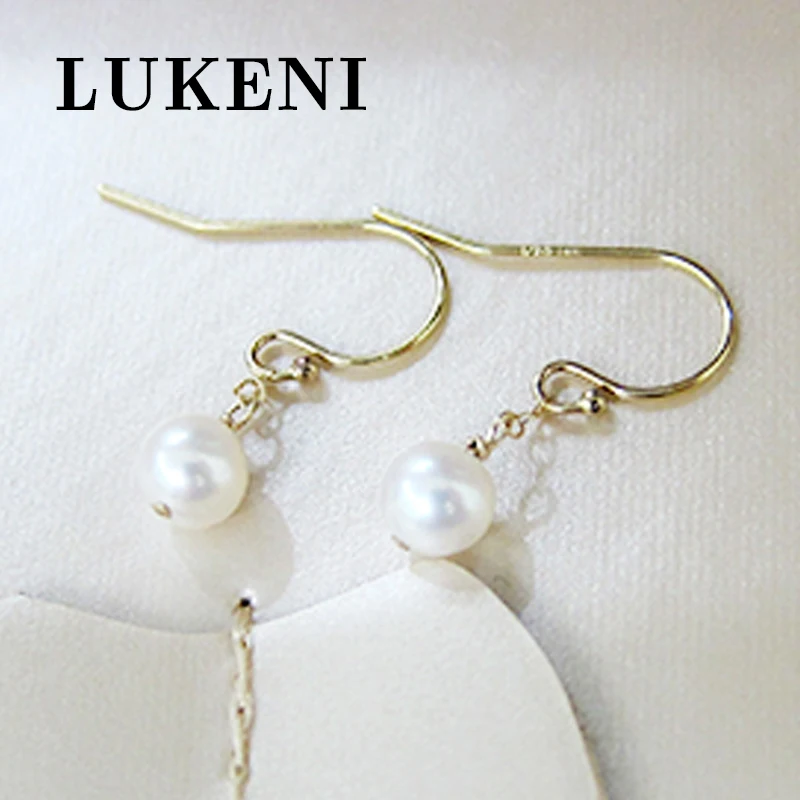 

Freshwater Pearl Earrings Women Hypoallergenic Classic Exquisite Pearl Accessories Fine Pendant Earrings Elegant Ladies Gifts