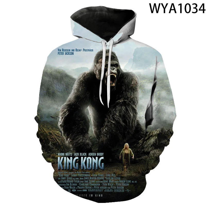 

Худи с объемным рисунком занавеса «король» для мужчин и женщин, Детская уличная одежда, свитшоты для мальчиков и девочек, детские пуловеры, ...