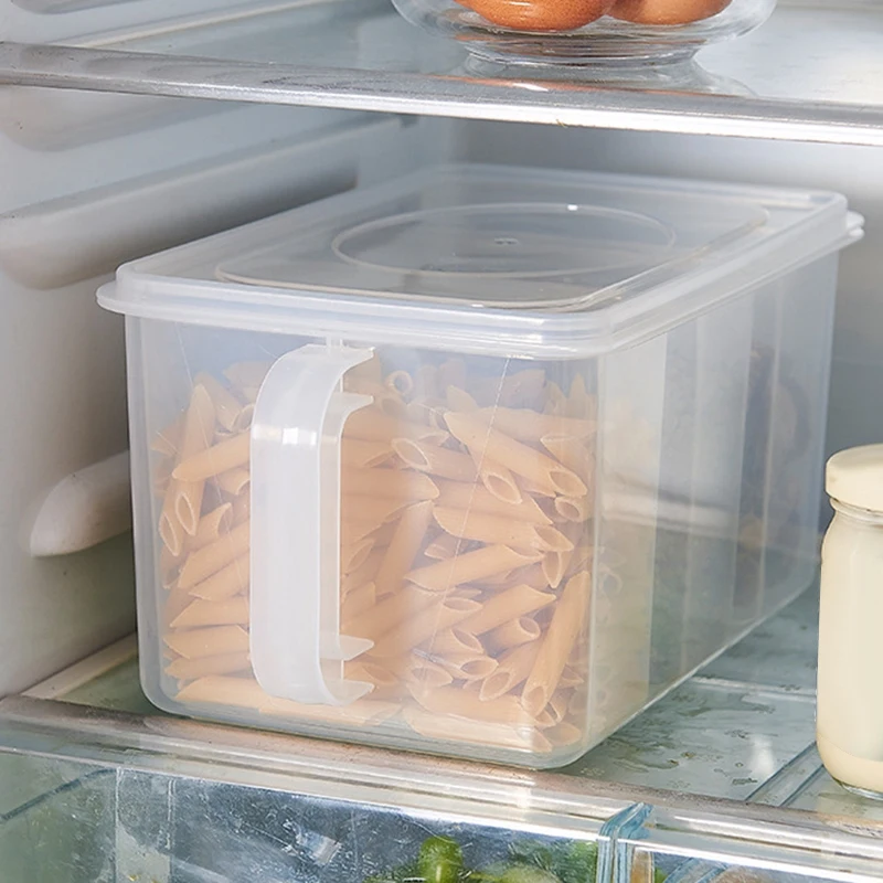 2 упаковки для хранения в холодильнике Штабелируемый Органайзер с ручкой