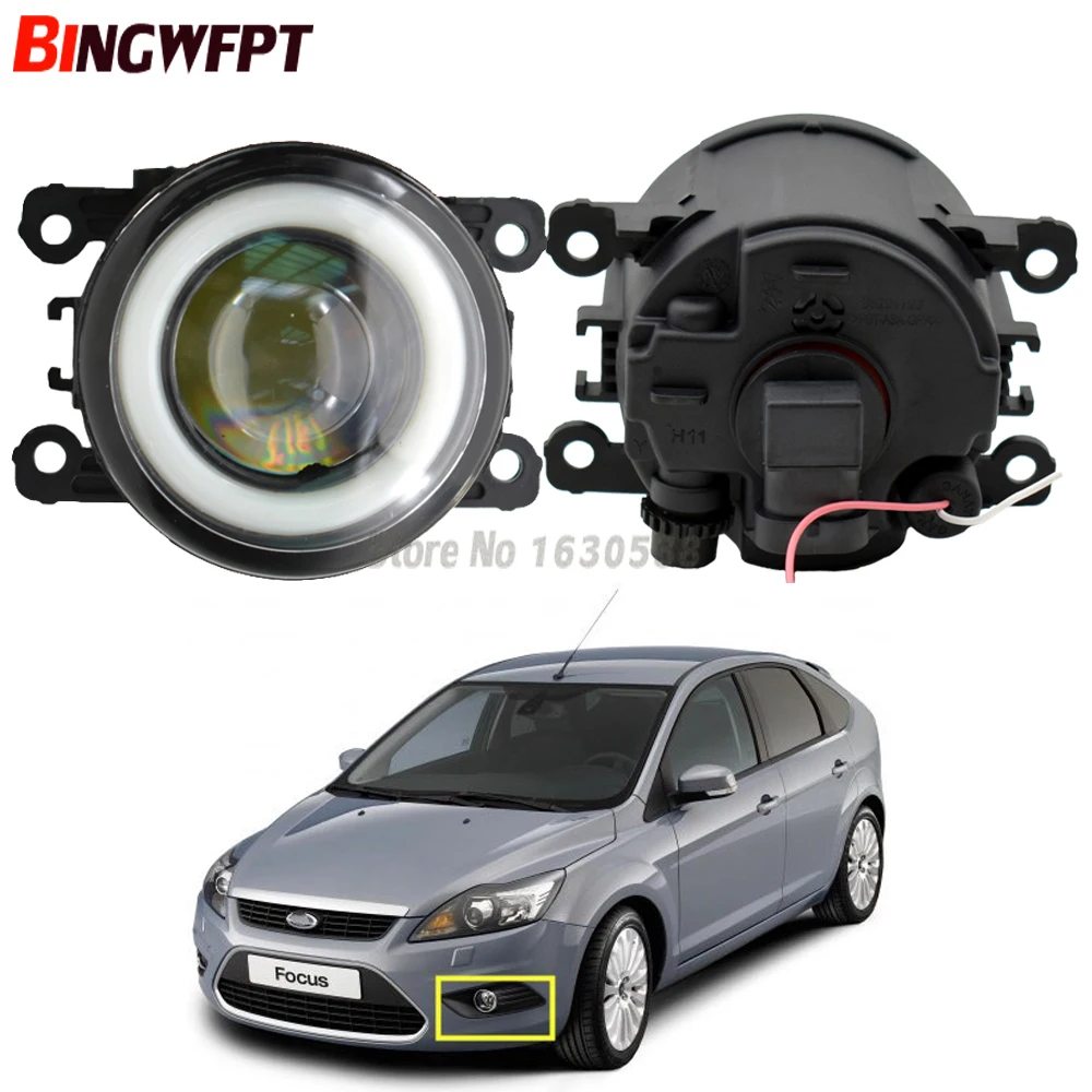 2 шт. светодиодные противотуманные фары на передний бампер для FORD TRANSIT TOURNEO CUSTOM FOCUS