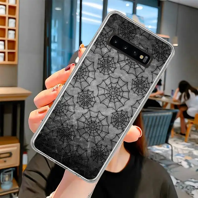 

Spider web Phone Case For Samsung S6 S7 S7 edge S8 S8 Plus S9 S9 Plus S10 S10 plus S10 E(lite)