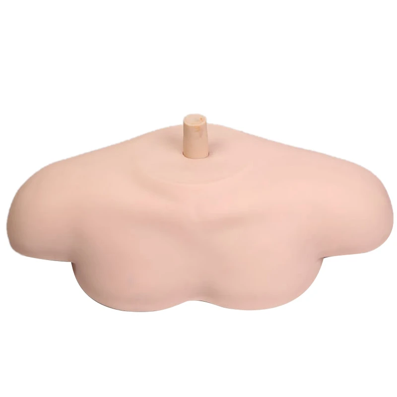 Женский манекен головы грудь ПВХ тренировочная голова плечи держатель подставки