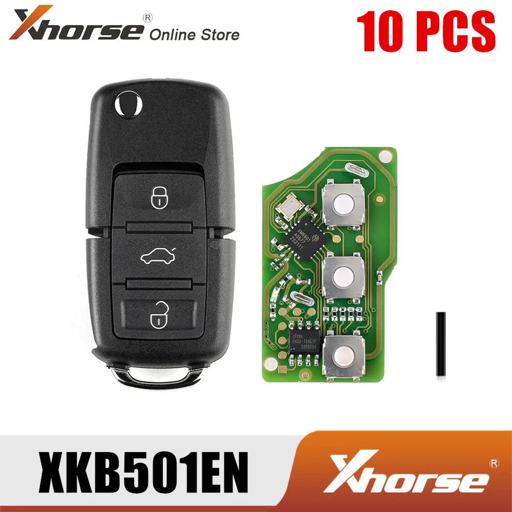 

Xhorse XKB501EN проводной дистанционный ключ для VW B5 Flip 3 кнопки английская версия 10 шт./лот