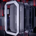 Металлический 3D Трафарет Qianli BGA для реболлинга платформы для iPhone X XS MAX 11 Pro Max материнская плата средний слой Оловянное приспособление для посадки