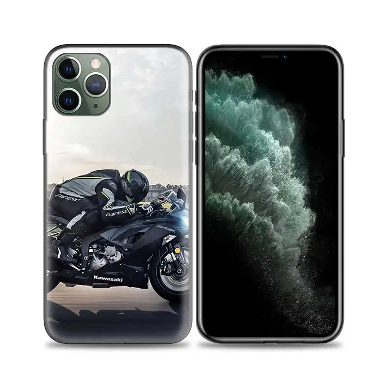 Moto Cross motorcycle sports Case for Apple iPhone 11 Pro 13 14XS Max XR X 7 8 SE 12 Mini Soft TPU Phone Cover Coque