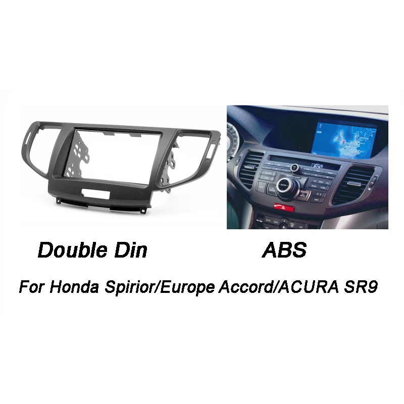 Двойная Din панель для Honda Spirior Europe Accord ACURA SR9 Радио DVD стерео CD Монтажная Рамка