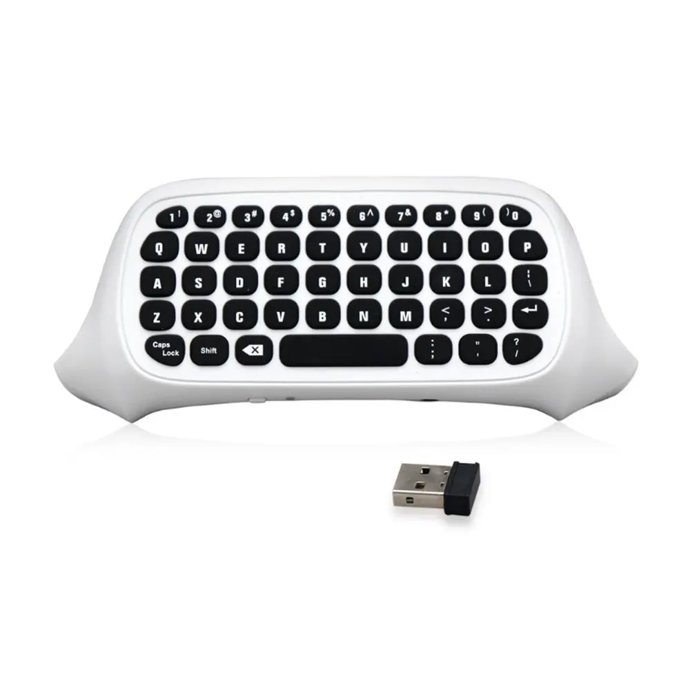 Портативная клавиатура Игровой сообщение геймпад 47 ключи Беспроводной 2 4 г