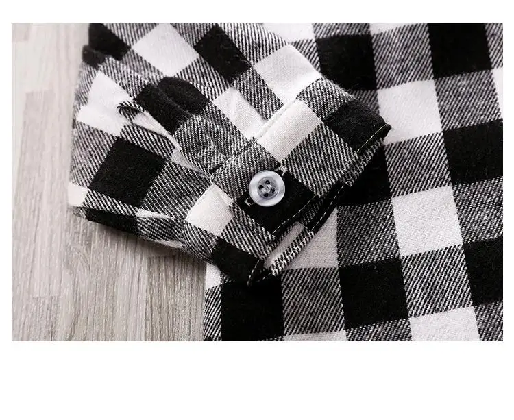 Комбинезон детский из чистого хлопка с отложным воротником длинным рукавом |