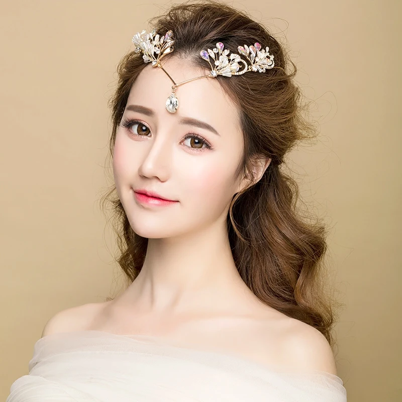 Новинка трендовые аксессуары для волос со стразами украшение в стиле барокко