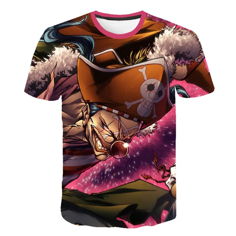 

Children T Shirt Boys/girls Summer Soft Kawaii Kids T-shirt One Pieces Children Cartoon T-shirt Tops Tees New 3D Men Hip Hop