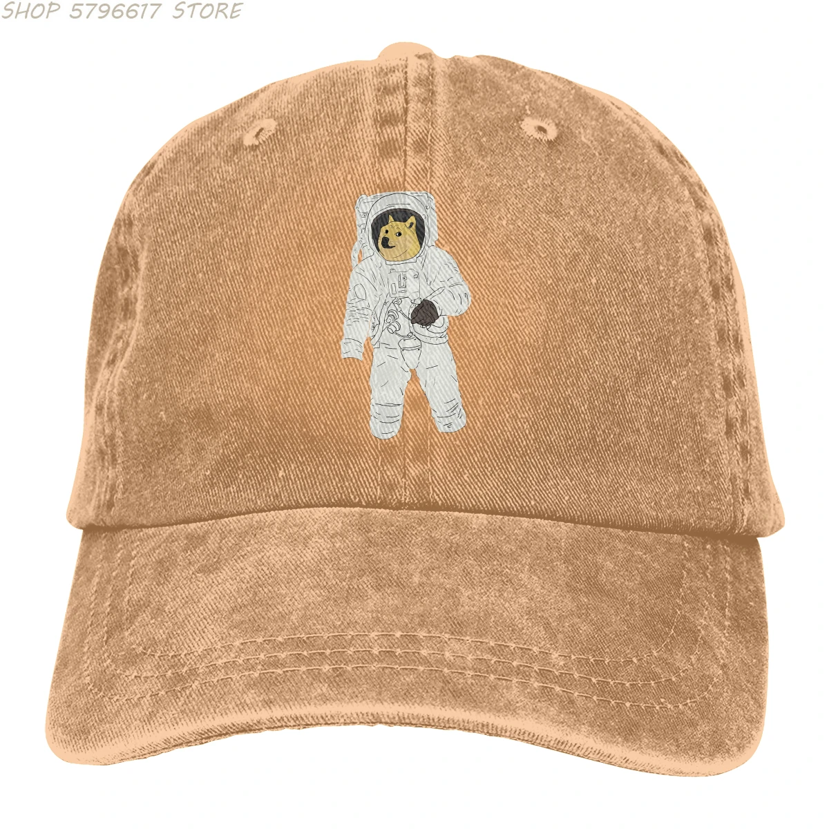 Бейсболка Space Doge Кепка с козырьком Спортивная уличная унисекс на заказ забавные