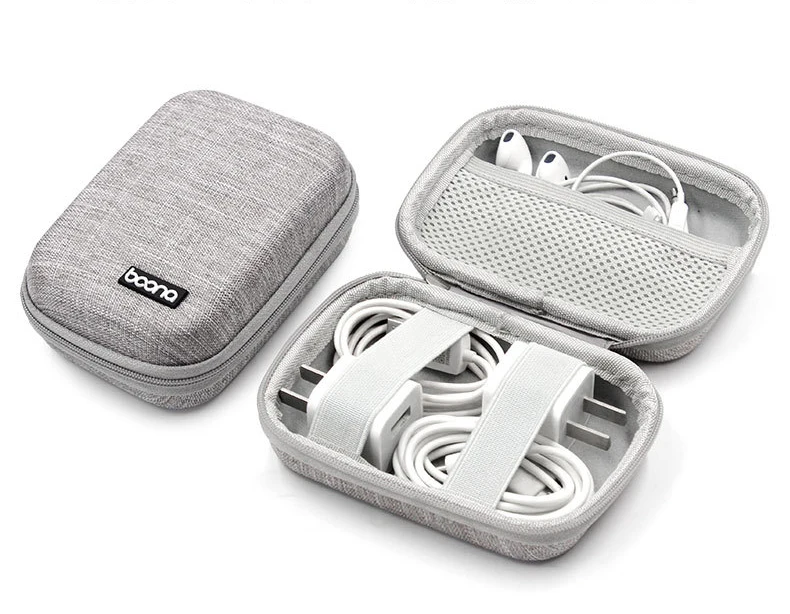 LIYIMENG EVA дорожная цифровая сумка для хранения кабеля подходит для power Bank гарнитура U диск линия передачи данных USB органайзер для устройств