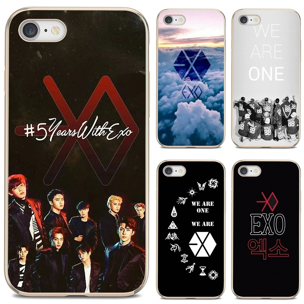 Силиконовый чехол из ТПУ для Samsung Galaxy S10 S10E S20 FE S21 S30 S8 S9 S7 Plus Ultra Edge Lite Exo Kpop - купить