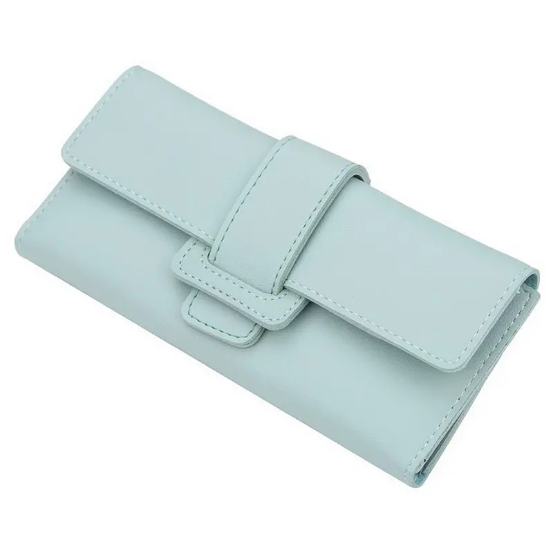 

New Ladies Women Wallets Womens PU Leather Wallet Credit Card Holder Long Purse With Slots Carteras Para Mujer