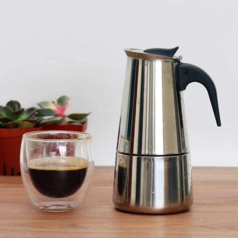 Кофеварка для эспрессо Moka устройство приготовления кофе с фильтром