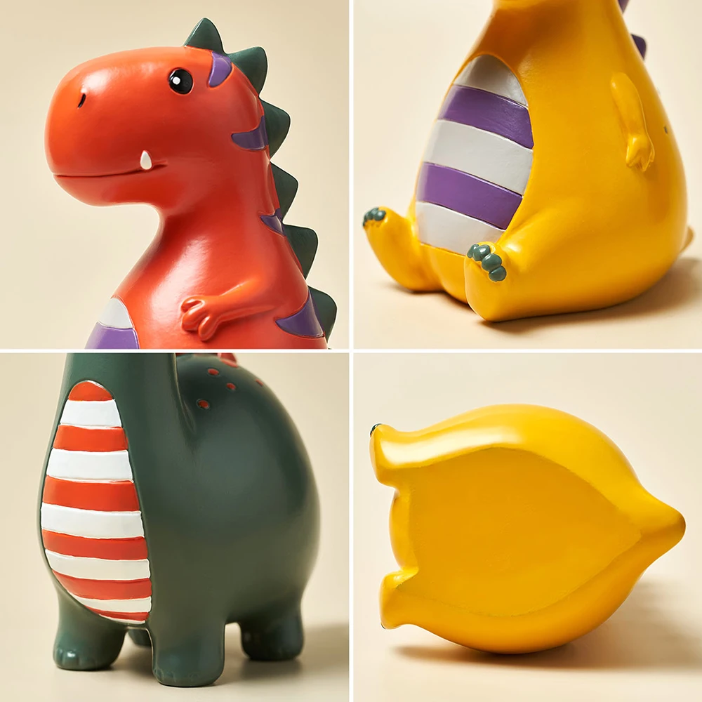 

cute Cartoon Dinosaur Resin Ornaments Children's Toys Holiday Birthday Gifts Study Children's Bedroom Desktop home Decoration