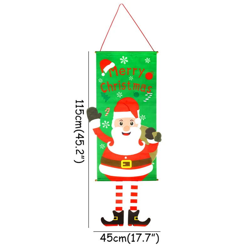 Style 1 Garland Merry Christmas Decor for Home Cristmas Decor Navidad Christma Ornaments Christmas Xmas Outdoor Happy New Year - Цвет: Style 1