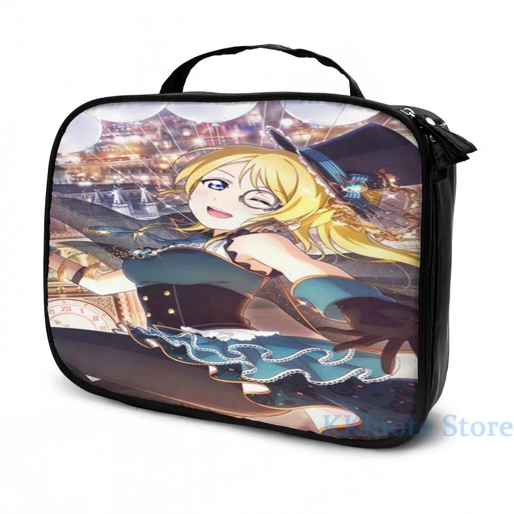 Забавная графическая печать work Ver. Рюкзак для ноутбука 2 Eli Ayase с USB-зарядкой