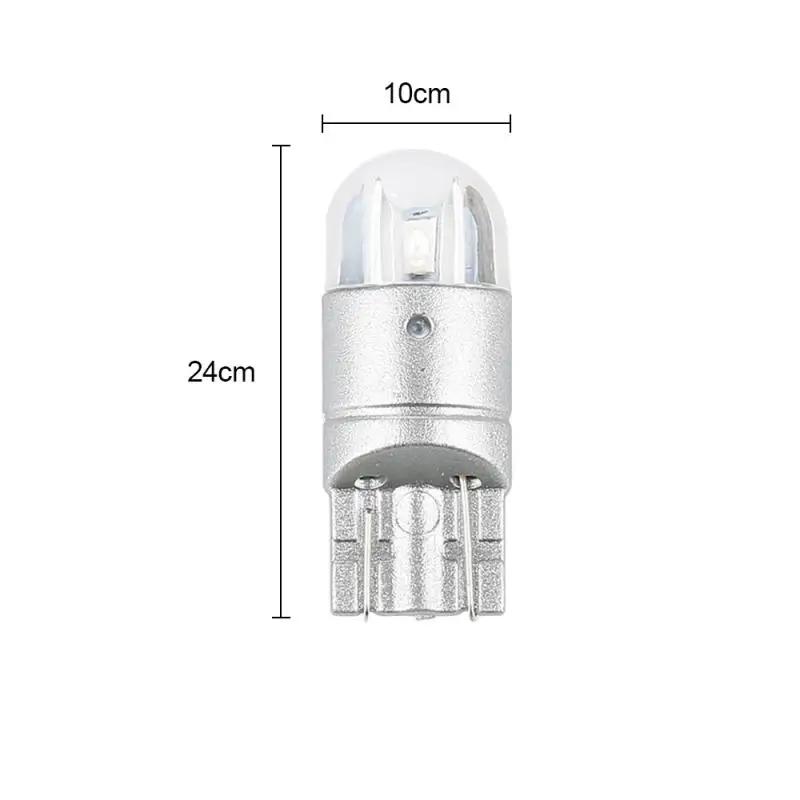 Светодиодные лампы T10 белый светильник 168 501 W5W клиновидный цоколь 3030 2SMD 12 24 В 6000K