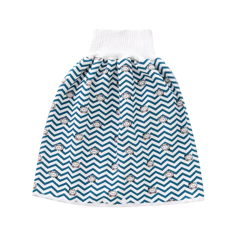Falda de pa&ntilde;ales para beb&eacute;, pantalones de falda, pa&ntilde;al lavable e impermeable, pantalones de entrenamiento, ropa interior reutilizable-0