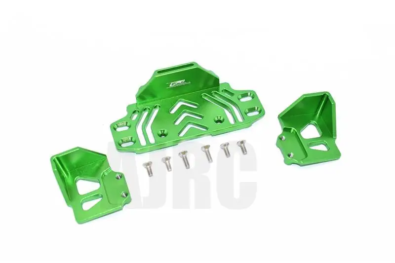 Axial AXI03007 SCX10 III Jeep Wrangler AXI03007, montaje de bater&iacute;a trasera de aleaci&oacute;n de aluminio AXI231008-2