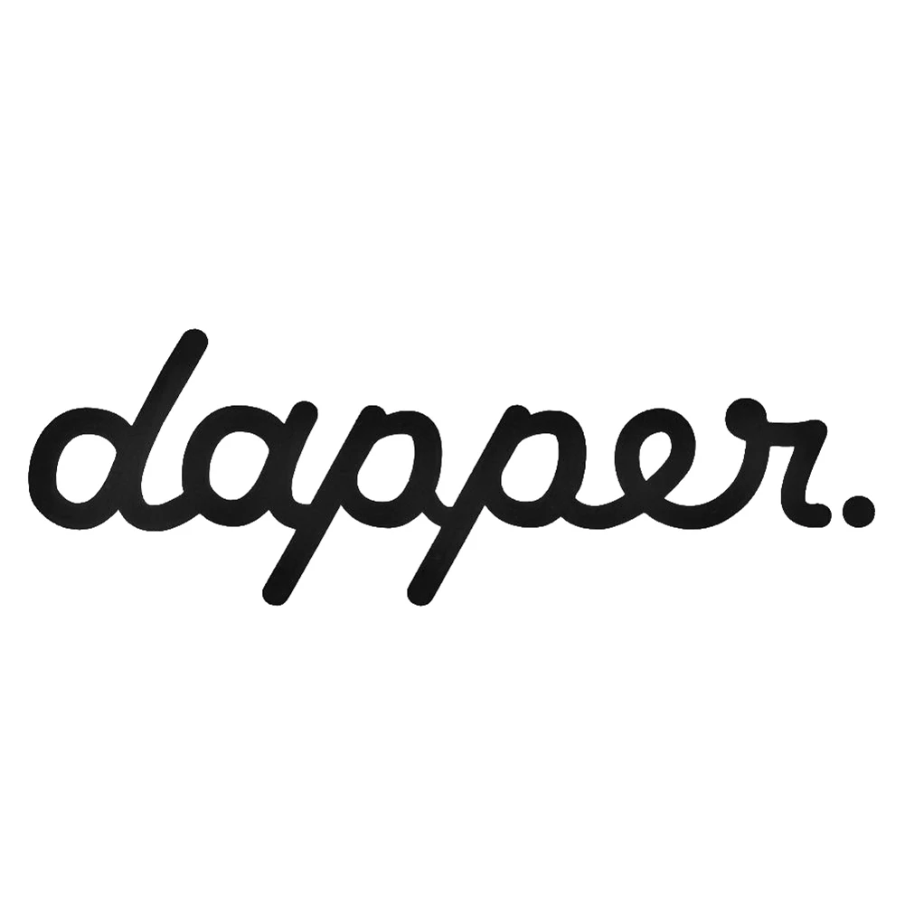 Car Styling Letter Dapper Sticker for Front Rear Windshield, Window, and Door - Decor for All Cars image 2