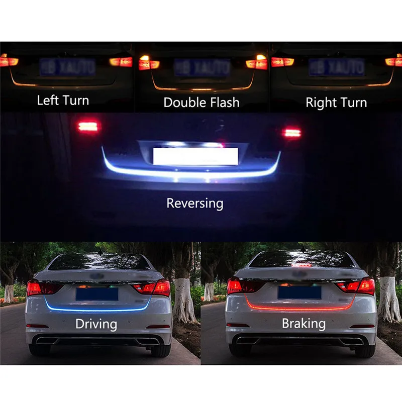 120 см/47 дюймов 4 вида цветов с низким потреблением Высокая Мощность модные задние