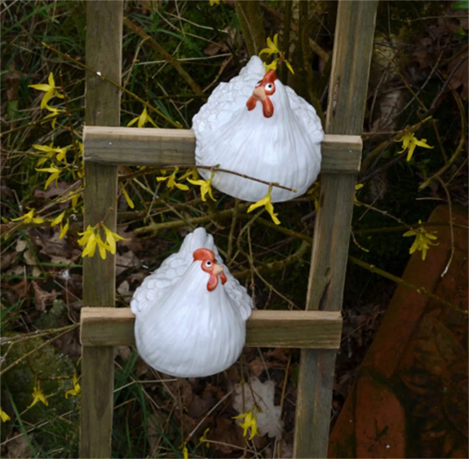 Фигурка курицы Зажимная лестница для полимерные изделия зажимные украшения