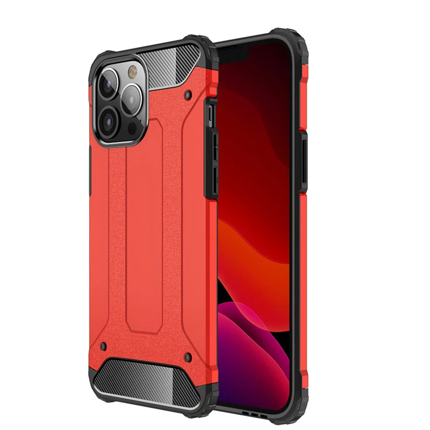 

Armor Case For iPhone 13 12 11 Pro Max Heavy Duty Shockproof Case For iPhone 13mini Cover Coque Funda Bumper Capa
