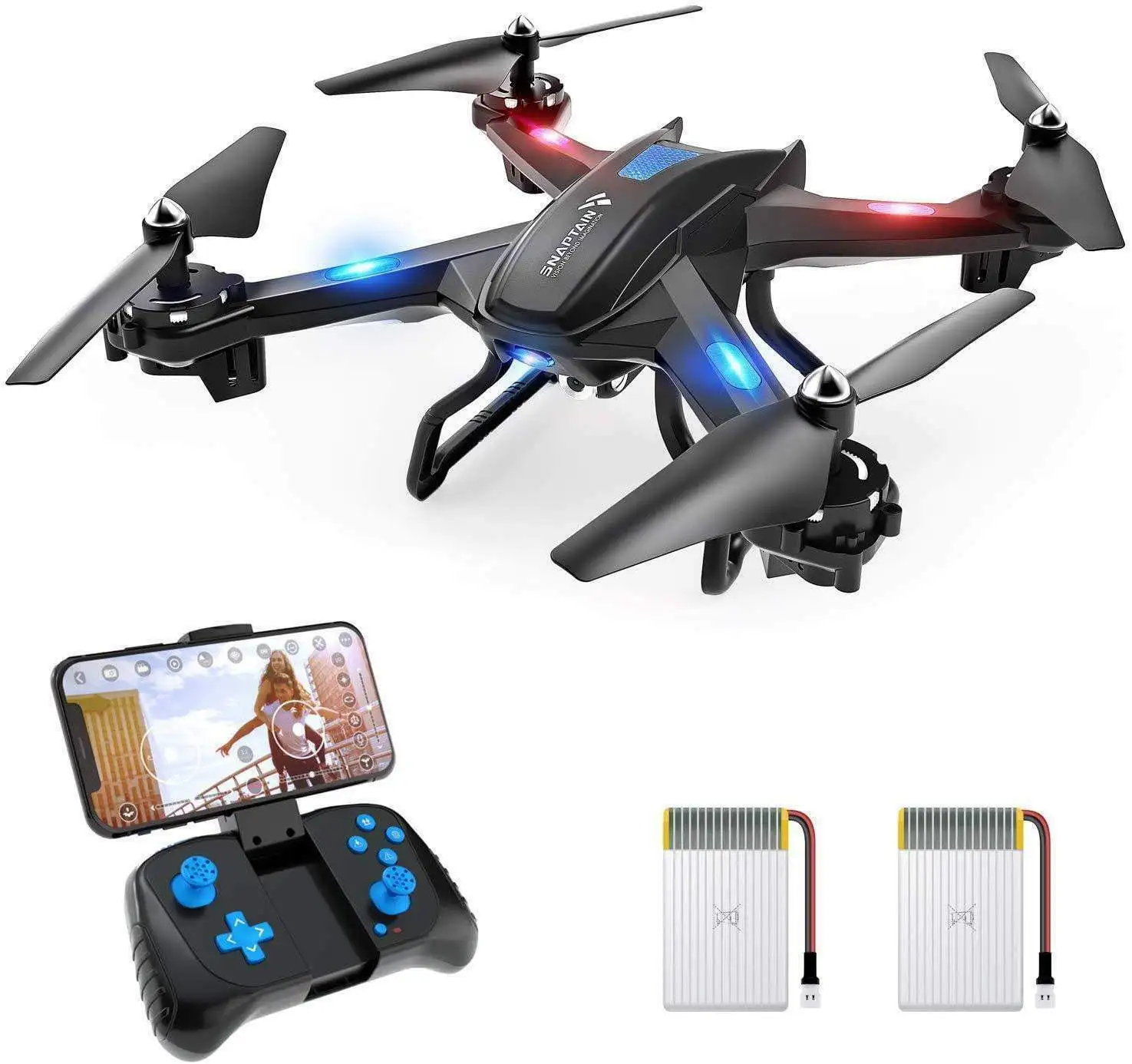 

SNAPTAIN S5C FPV RC вертолет для начинающих Дрон Квадрокоптер с HD-камерой 720P
