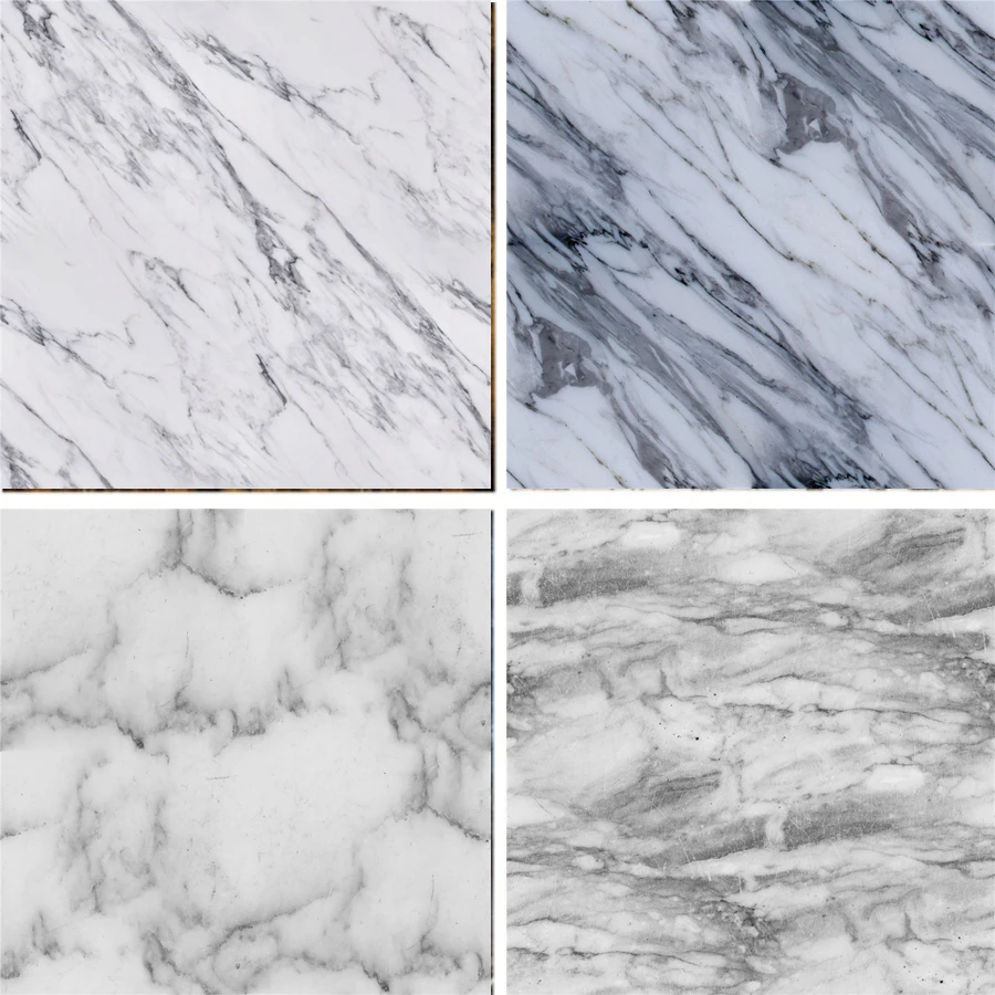 Nitree Виниловый фон для детских фотографий студии Подставки серый трещин Мрамор