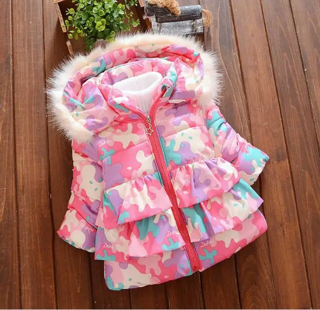 Детская одежда для маленьких мальчиков и девочек зимние теплые пальто куртка 2019